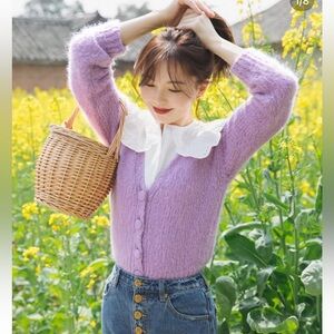 Maje sweater cardigan size 1